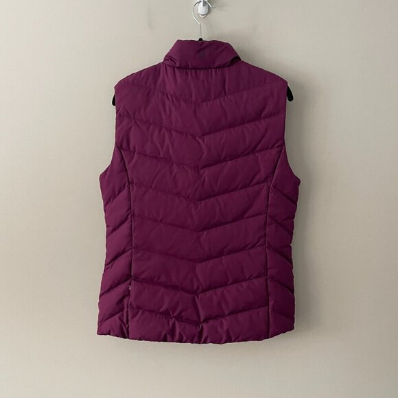 Mountain Hardware Zip Up Down Filled Outdoor Winter Casual Puffer Vest Purple 8 - Picture 3 of 9